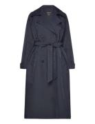 Trenchcoat Maxime Trenchcoat Frakke Blue Lindex