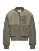 Kogemmy Nylon Fleece Mix Bomber Cp Otw Bomberjakke Khaki Green Kids On...