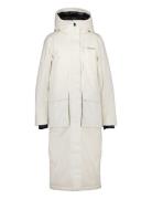 Leya Wns Parka L 3 Outerwear Parka Coats White Didriksons