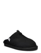 Shearling Slippers Slippers Hjemmesko Black Rosemunde