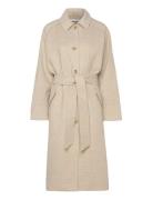 Olena Coat Tynd Frakke Beige Fabienne Chapot