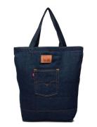 The Levi's® Back Pocket Tote Shopper Taske Navy Levi’s Footwear & Acc