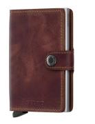 Mv-Cognac-Silver Accessories Wallets Cardholder Brown Secrid