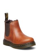 2976 Leonore T Light Brown Republic Wp Boots Støvler Brown Dr. Martens