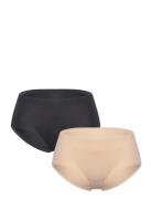 Brief Svea Reg 2 Pack Trusser, Tanga Briefs Beige Lindex