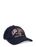 Aaron Bouclé Dad Cap Accessories Headwear Caps Navy Les Deux