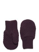 Oslo Mittens Accessories Gloves & Mittens Mittens Burgundy Mp Denmark