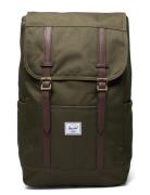 Herschel Retreat Backpack Rygsæk Taske Khaki Green Herschel