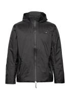 Padded Nylon Jacket Foret Jakke Black Rains