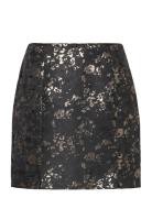 Capebbsusan Skirt Kort Nederdel Black Bruuns Bazaar