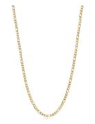 Men's Gold Figaro Chain In 3Mm Halskæde Smykker Gold Nialaya