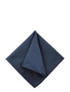 Solid Silk Pocket Square Brystlommetørklæde Navy Portia 1924