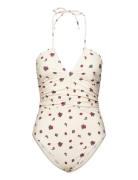 Swimsuit Badedragt Badetøj Cream Sofie Schnoor