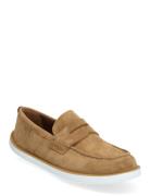 Wagon Loafers Flade Sko Beige Camper