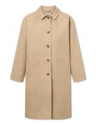 Felix Coat Outerwear Coats Winter Coats Beige STUDIO FEDER