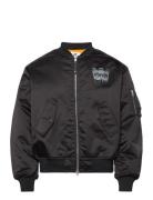 Aki Chrome Combo Bomber Bomberjakke Jakke Black Double A By Wood Wood