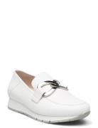 Sneaker Loafer Loafers Flade Sko White Gabor