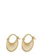 Small Daylight Earrings Ørestickere Smykker Gold Pernille Corydon