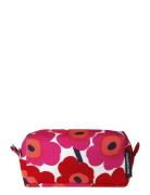 Tiise Mini Unikko Cosmetic Bag Toilettaske Red Marimekko Home