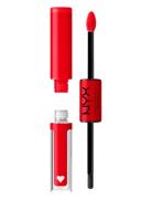 Shine Loud Pro Pigment Lip Shine Lipgloss Makeup Red NYX Professional ...