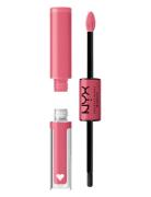 Shine Loud Pro Pigment Lip Shine Lipgloss Makeup Pink NYX Professional...