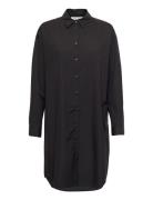 Luana Shirt Dress 11468 Knælang Kjole Black Samsøe Samsøe