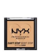 Can’t Stop Won’t Stop Mattifying Powder Pudder Makeup Beige NYX Profes...