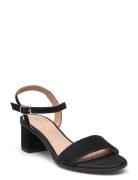 D Aurely 50 B Sandal Med Hæl Black GEOX