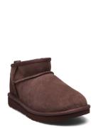 K Classic Ultra Mini Vinterstøvler Pull On Brown UGG