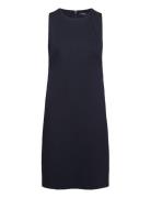 Modern Ponte-Dress Knælang Kjole Navy Lauren Ralph Lauren