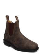 Bl 1306 Dress Chiseled Toe Boot Støvlet Chelsea Boot Brown Blundst