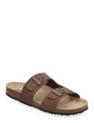 D Brionia L Flade Sandaler Brown GEOX