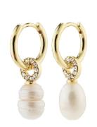 Baker Freshwater Pearl Earrings Ørestickere Smykker Multi/patterned Pi...