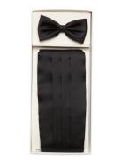 Ceremony Cummerbund Butterfly Black Amanda Christensen