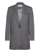 Cmtailor-Long-Blazer Blazers Single Breasted Blazers Grey Copenhagen M...