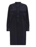 Corduroy Shirtdress Knælang Kjole Navy Polo Ralph Lauren