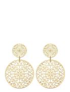 Double Spinn Earring Ørestickere Smykker Gold By Jolima