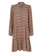 Theo Dress Dresses Shirt Dresses Brown Second Female