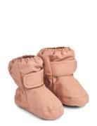 Heather Baby Footies Shoes Baby Booties Pink Liewood