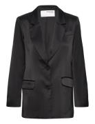 Slftasja Ls Relaxed Blazer Blazers Single Breasted Blazers Black Selec...