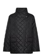 Quilted Jacket Quiltet Jakke Black GANT