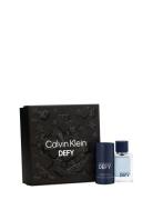 Calvin Klein Defy Edt 50Ml/Deo Stick 75Ml Beauty Men Deodorants Sticks...