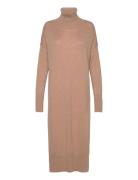 Mirjam Dress Dresses Knitted Dresses Beige Balmuir