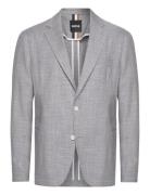 C-Hanry-233 Suits & Blazers Blazers Single Breasted Blazers Grey BOSS