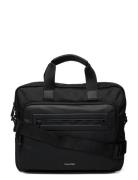 Ck Elevated Laptop Bag Computertaske Taske Black Calvin Klein