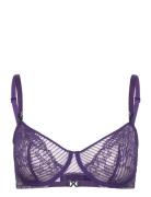 Txture Half-Cup Bra Lingerie Bras & Tops Wired Bras Purple Chantelle X