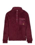 Sten Fleece Jacket Outerwear Fleece Outerwear Fleece Jackets Red Ebbe ...