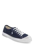 Essence 100 Canvas Cap-Toe Sneaker Low-top Sneakers Navy Polo Ralph La...