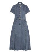 Denim Dress Knælang Kjole Blue Coster Copenhagen