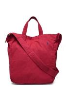 Us Open Canvas Tote Shopper Taske Red Polo Ralph Lauren